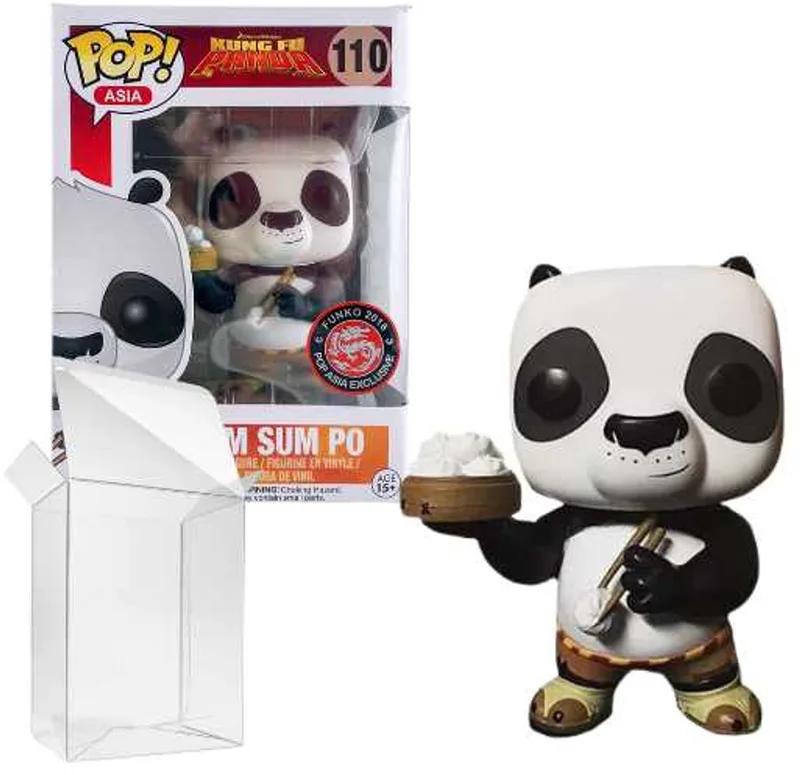 Asia: Kung Fu Panda - Dim Sum Po #110 [2016 Asia Exclusive] by Funko in Multicolour – product photo