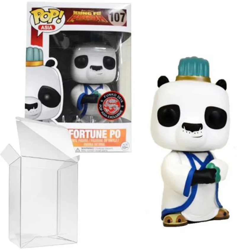 Asia: Kung Fu Panda - Fortune Po #107 [2016 Asia Exclusive] by Funko in Multicolour – product photo