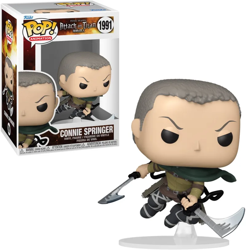 Attack On Titan Connie Springer vinylfiguur 1991 Unisex Funko Pop! - Neutraal de Funko en Standard – photo produit