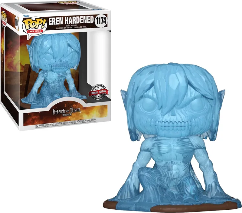 Attack on Titan - POP Deluxe N° 1174 - Eren Hardened Exclusive van Funko – productfoto