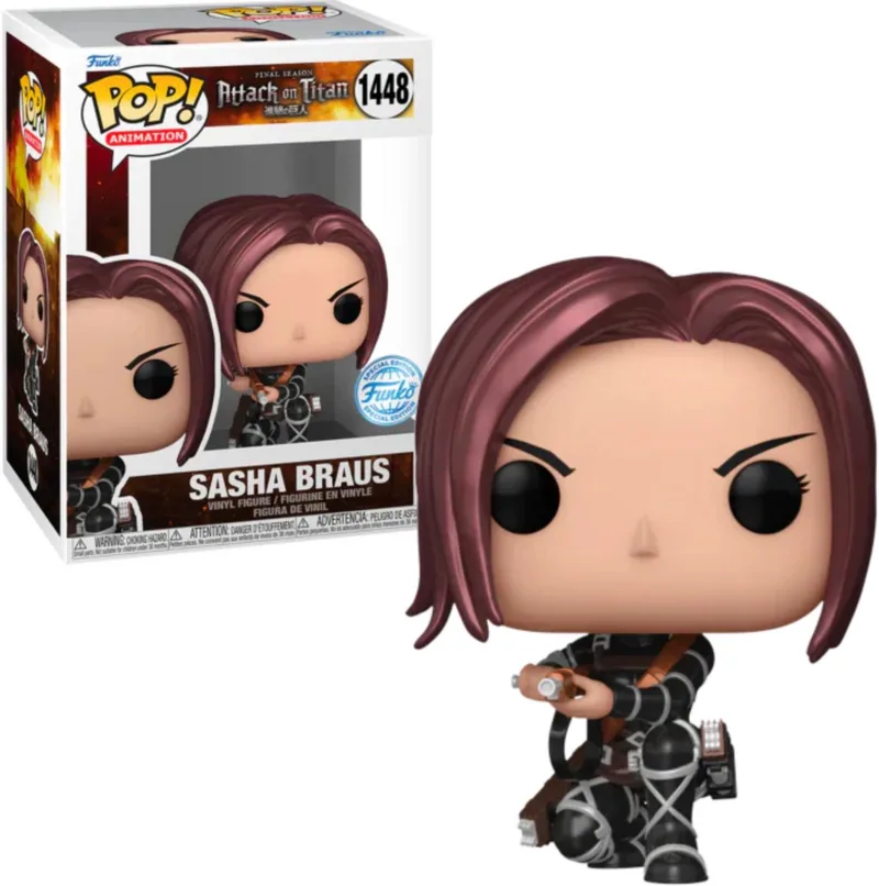 Attack on Titan - Sasha Braus Metallic van Funko in Meerkleurig – productfoto