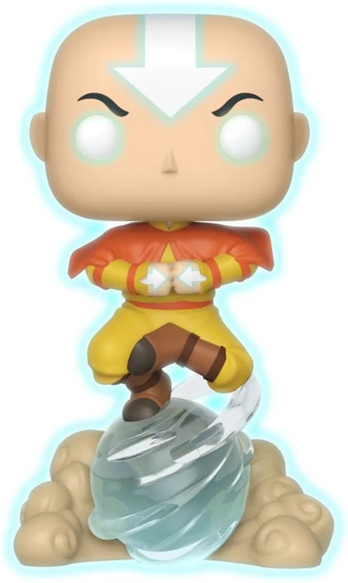 Avatar: Aang on Airscooter Chase van Funko in Meerkleurig – productfoto