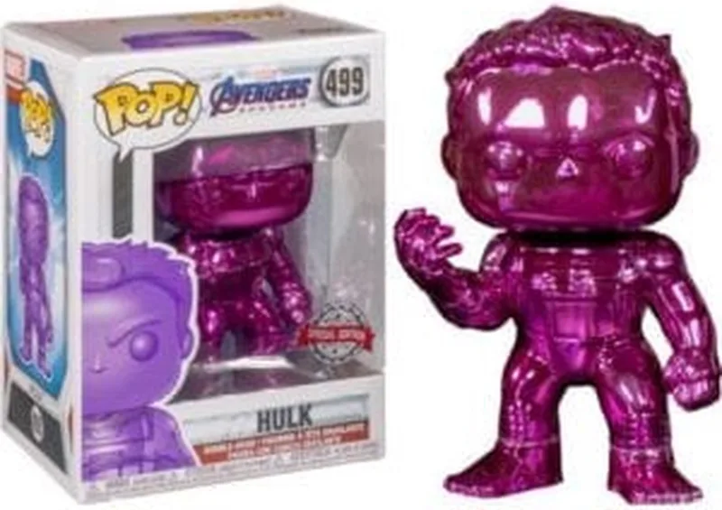 Avengers 4: Endgame - Hulk with Nano Gauntlet - Purple Chrome by Funko in Multicolour – product photo