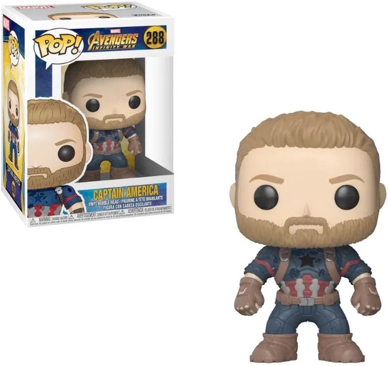 Avengers Infinity War - #288 Verzamelfiguur van Funko in Captain America – productfoto