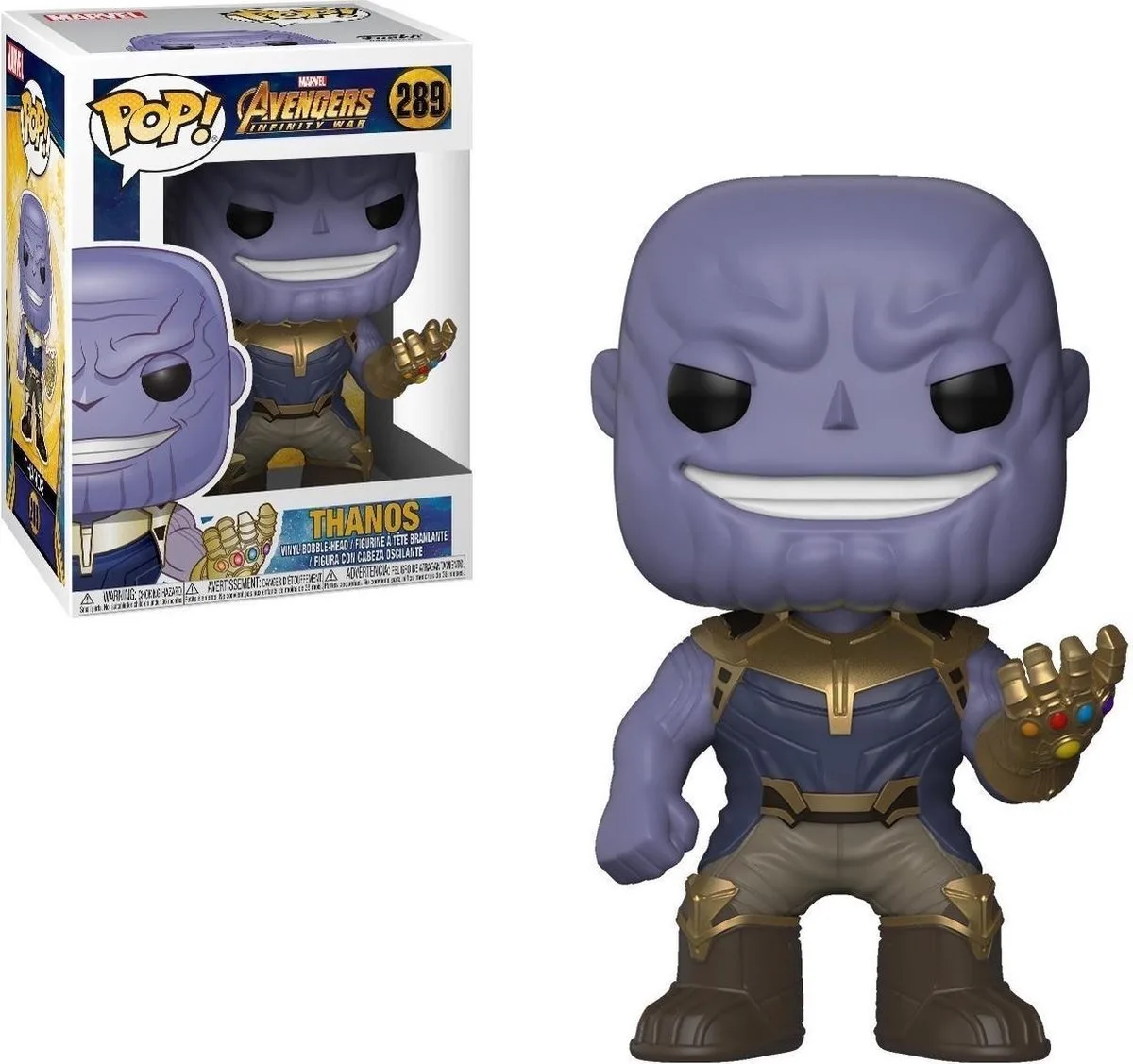 Avengers Infinity War #289 - Verzamelfiguur de Funko en Thanos – photo produit