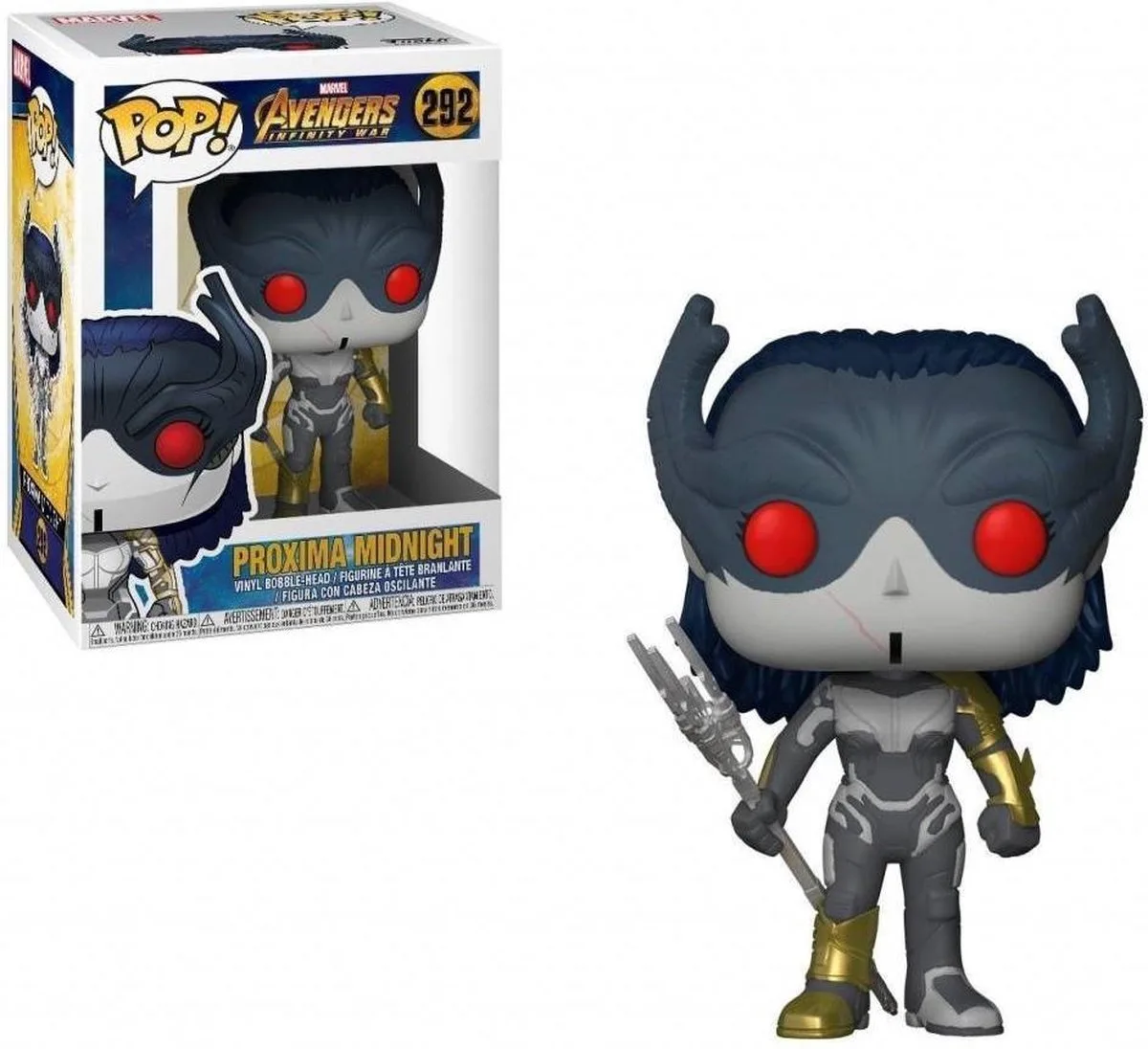 Avengers Infinity War Proxima Midnight Vinyl Figure - Verzamelfiguur de Funko en Multicolore – photo produit