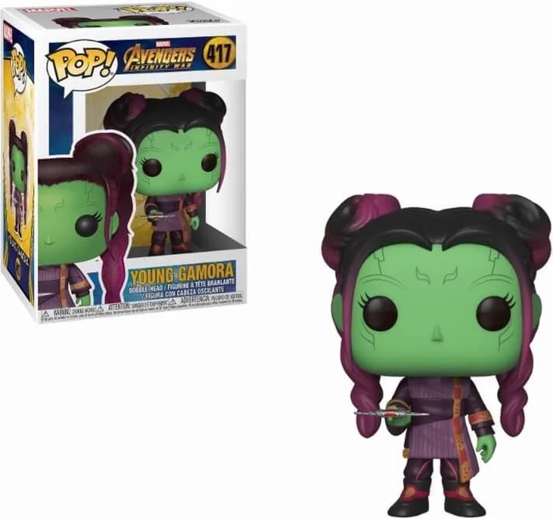 Avengers Infinity War Young Gamora - #417 Verzamelfiguur van Funko in Meerkleurig – productfoto