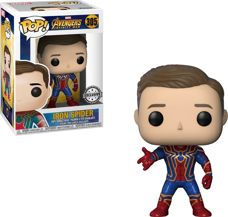 Avengers Iron Spider - #305 Verzamelfiguur van Funko in Meerkleurig – productfoto