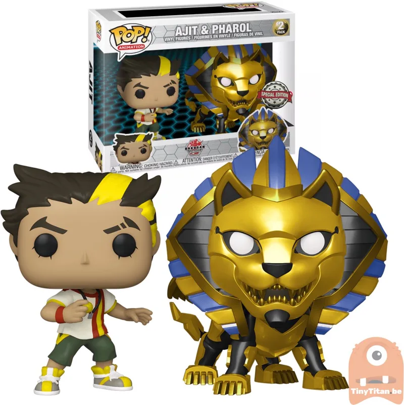 Bakugan - Ajit & Pharol 2-pack SE Exclusive by Funko in Multicolour – product photo