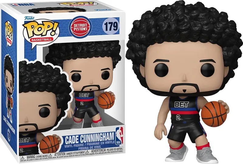 Basketball: Detroit Pistons - Cade Cunningham #179 van Funko in Meerkleurig – productfoto