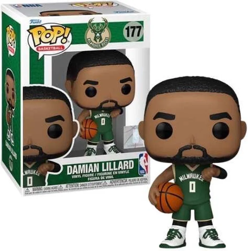 Basketball: Milwaukee Bucks - Damian Lillard #177 by Funko in Multicolour – product photo