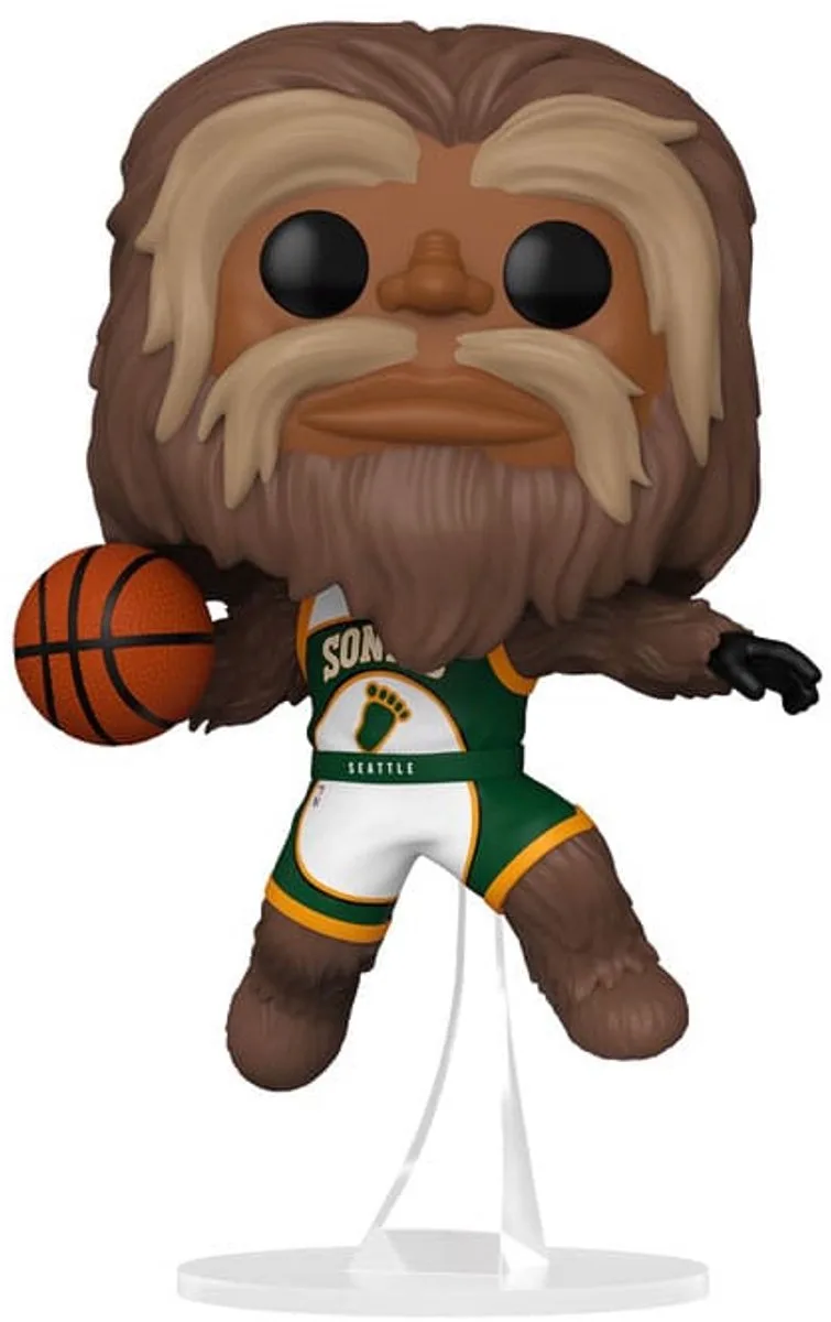Basketball: Sonics - Sasquatch #13 van Funko in Meerkleurig – productfoto