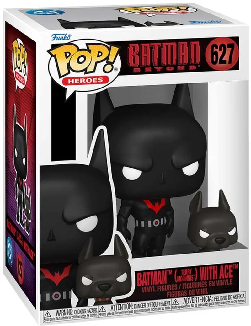 Batman Beyond: Return of the Joker POP! Heroes Vinyl Batman w/Ace 9 cm POP! Figuur van Funko in Meerkleurig – productfoto