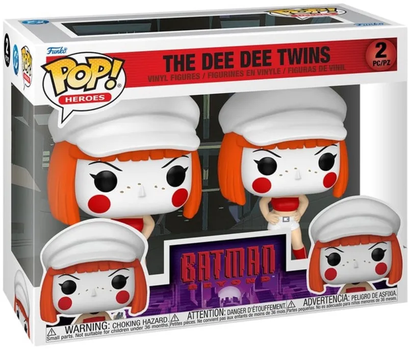 Batman Beyond: Return of the Joker POP! Vinyl Figuur 2-Pack Dee Dee 11 cm Mini-Figuur de Funko en Multicolore – photo produit