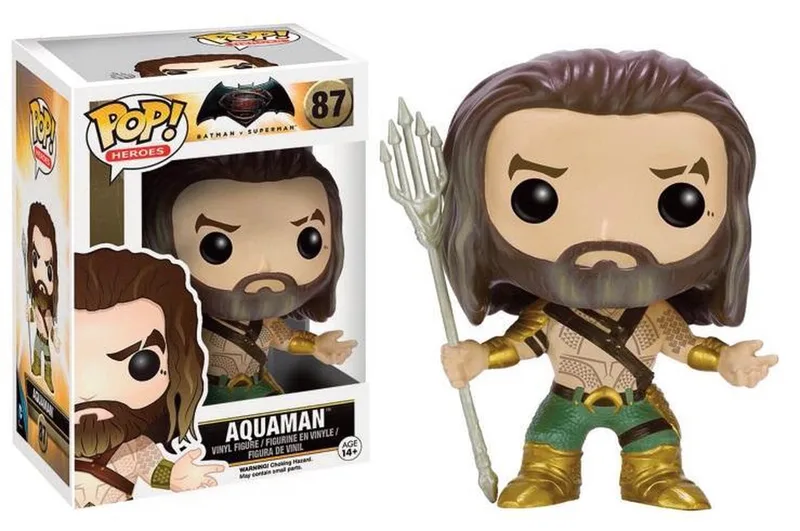 Batman vs Superman Aquaman - #87 Verzamelfiguur van Funko in Multicolours – productfoto