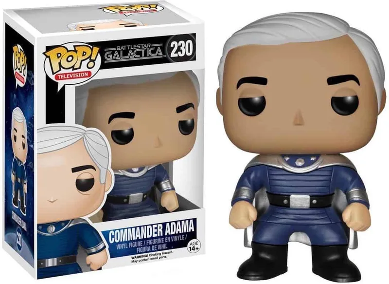 Battlestar Galactica Pop Vinyl 230 Adama van Funko in Meerkleurig – productfoto