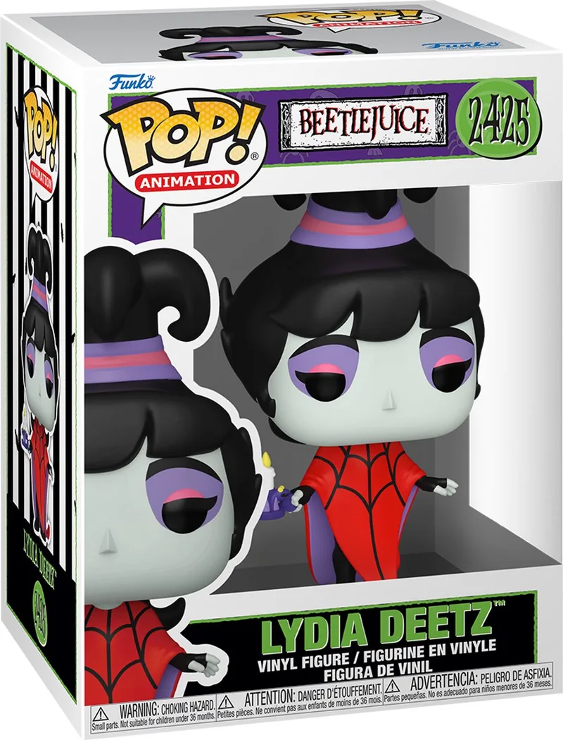 Beetlejuice Lydia Deetz vinylfiguur 2425 Unisex Funko Pop! - Neutraal by Funko in Standard – product photo