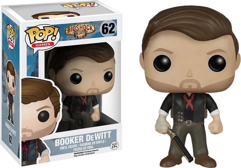 Bioshock Booker Dewitt - Verzamelfiguur van Funko in Bonte kleuren – productfoto