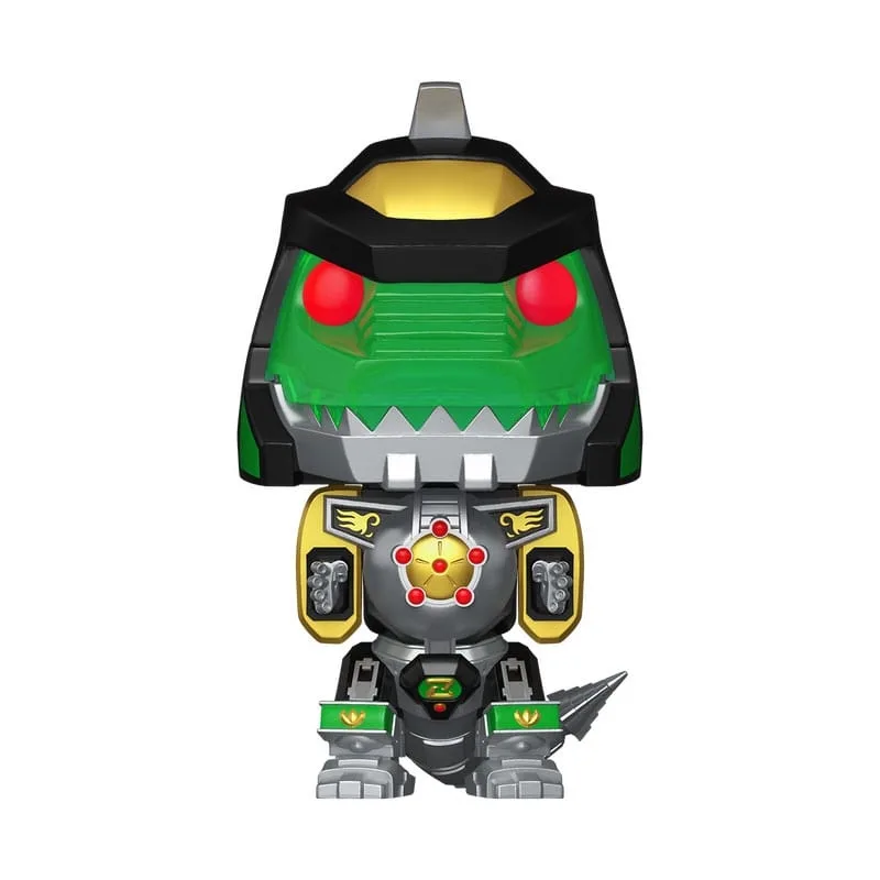 Bitty Bot Dragon Zord + Green Ranger van Funko – productfoto