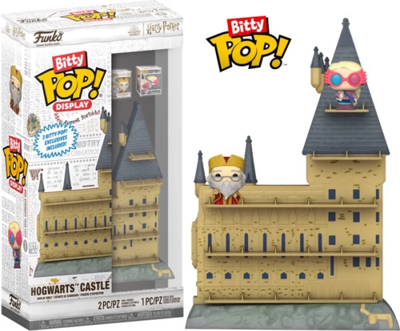 Bitty Display - Harry Potter Hogwarts Castle [Comes with 2X Exclusive Bitty Pops] van Funko in Meerkleurig – productfoto