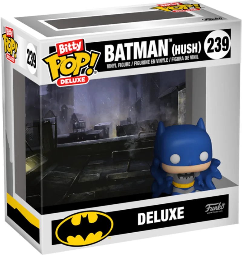 Bitty POP! Deluxe Batman #239 – DC Comics – Mini Figuur met Display by Funko in Blue – product photo