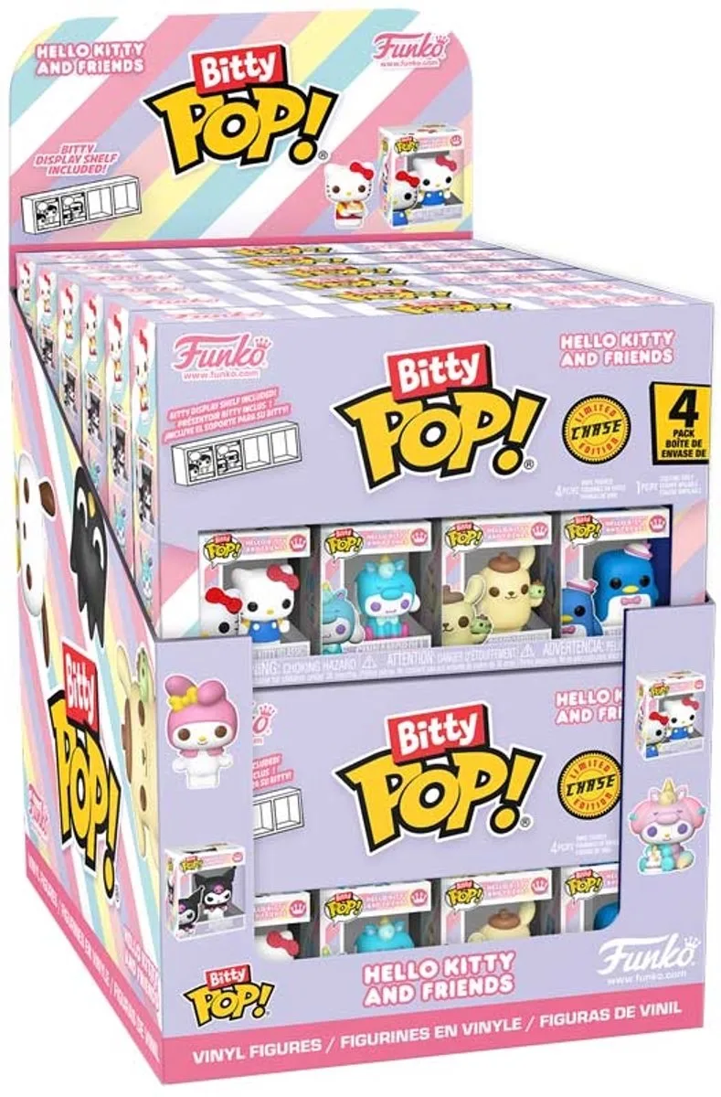 Bitty Pop Sanrio speelgoedfiguren 4-pack verzamelfiguren. by Funko in Multicolour – product photo