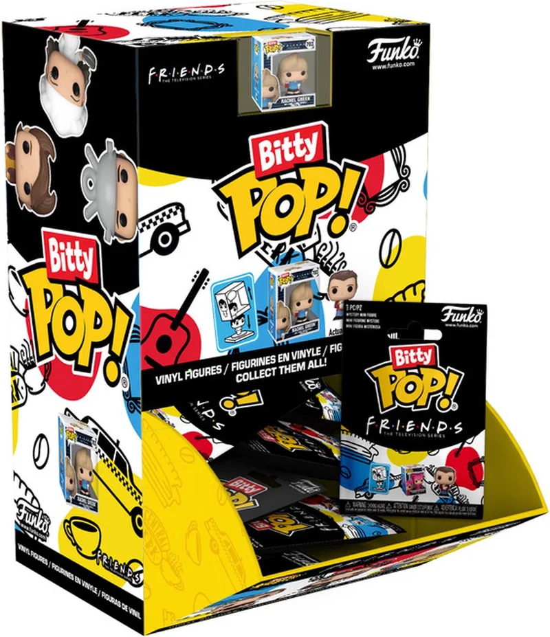 Bitty Pop! Single: Friends ASSORTI van Funko in Meerkleurig – productfoto