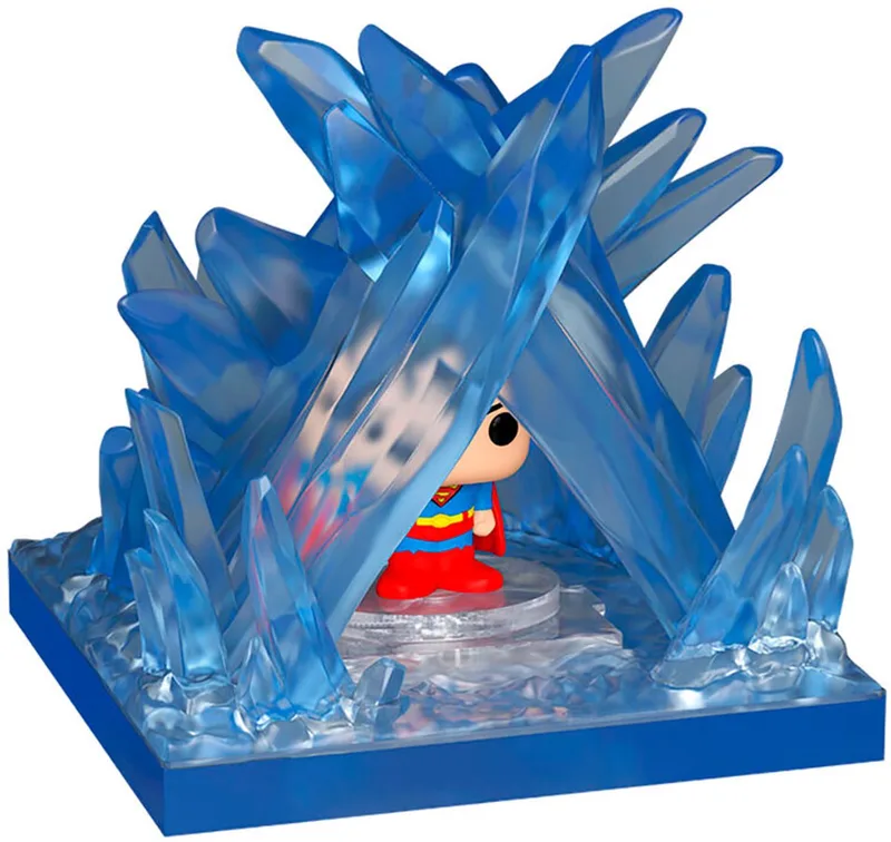 Bitty Pop! Town: DC - Superman and The Fortress of Solitude by Funko in Multicolour – product photo