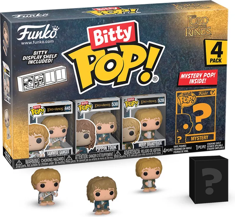 Bitty - The Lord of The Rings 4-Pack: Samwise Gamgee van Funko in Meerkleurig – productfoto