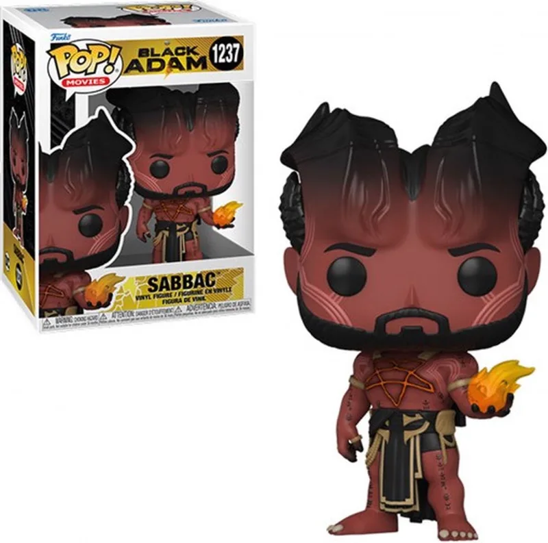 Black Adam Verzamelfiguur DC Comics POP! Movies Sabbac 9 cm by Funko in Multicolours – product photo
