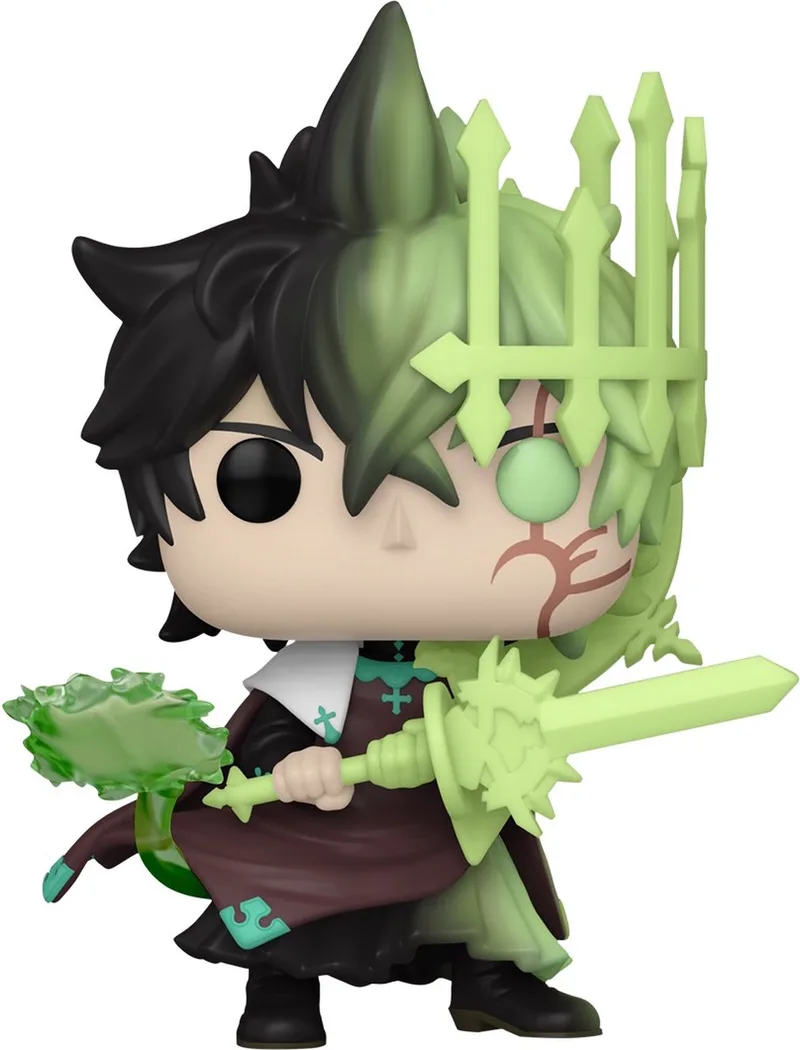 Black Clover - POP! Animation Yuno (Zephyr) 9 cm Verzamelfiguur de Funko en Multicolours – photo produit
