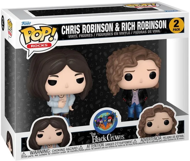 Black Crowes POP! Movies Vinyl Figuur 2-Pack 9 cm Mini-Figuur van Funko in Meerkleurig – productfoto