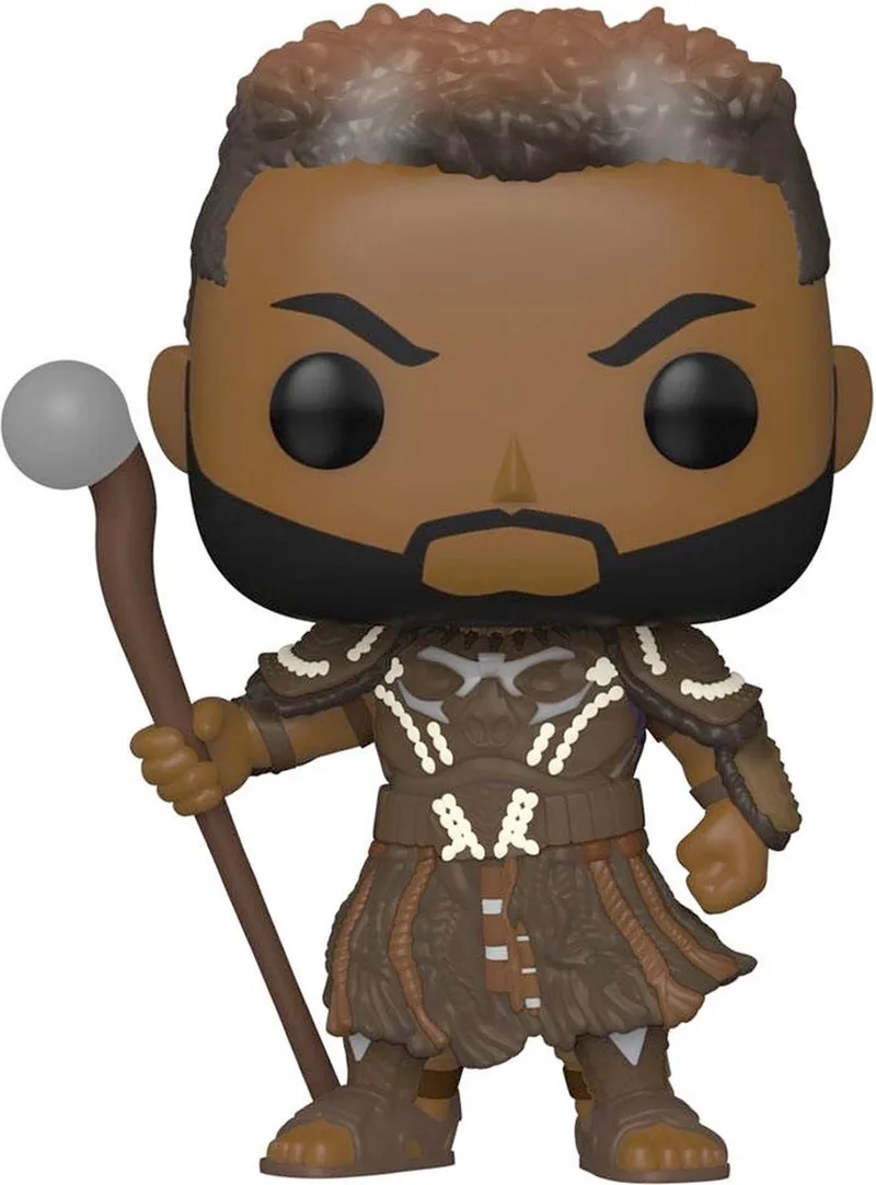 Black Panther - Marvel POP! Wakanda Forever M'Baku 9 cm Verzamelfiguur van Funko in Multicolours – productfoto