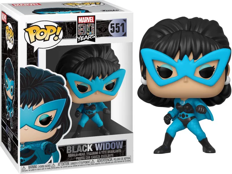 Black Widow - Marvel 80 years by Funko in Multicolour – product photo