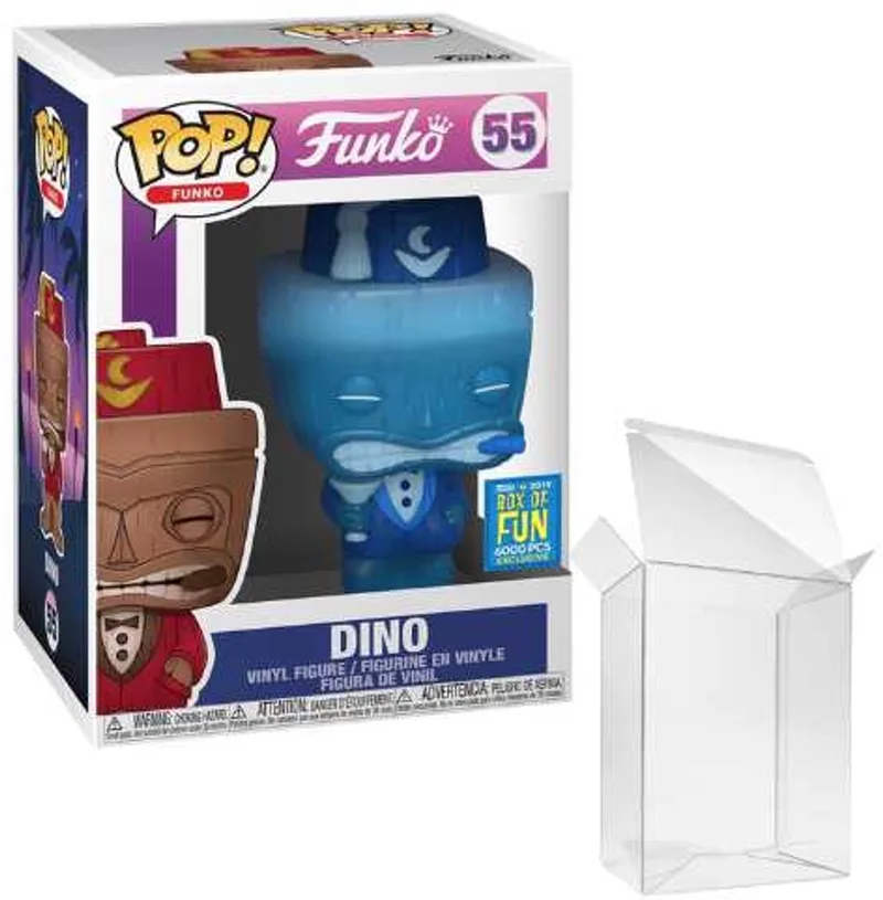 Blue Dino #55 [Blue] 2019 Fundays Box of Fun LE 6000 van Funko in Meerkleurig – productfoto