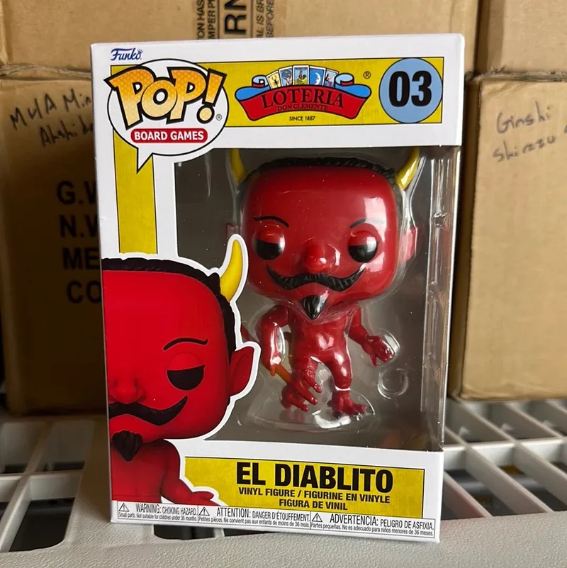 Board Games: Loteria - El Diablito #03 van Funko in Meerkleurig – productfoto
