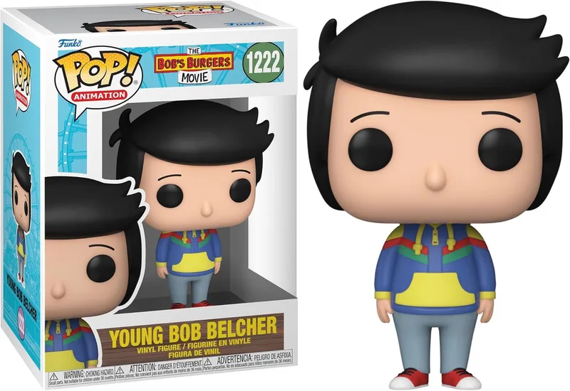 Bob's Burgers Verzamelfiguur The Bob's Burgers Movie POP! Young Bob Belcher 9 cm by Funko in Multicolours – product photo