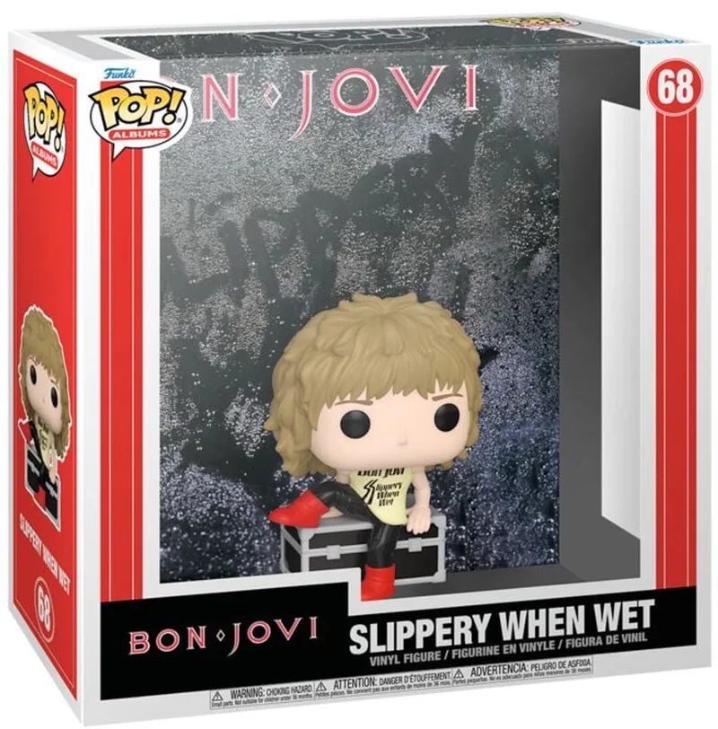 Bon Jovi Slippery When Wet (Pop! Albums) Vinyl Figur 68 Funko Pop! meerkleurig van Funko in Meerkleurig – productfoto