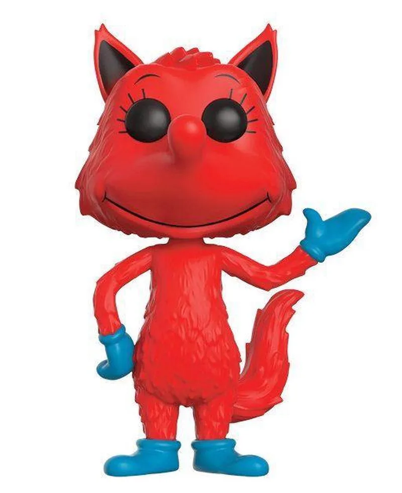 Books #07 - Fox In Socks (Dr. Seuss) Pop! van Funko in Bonte kleuren – productfoto