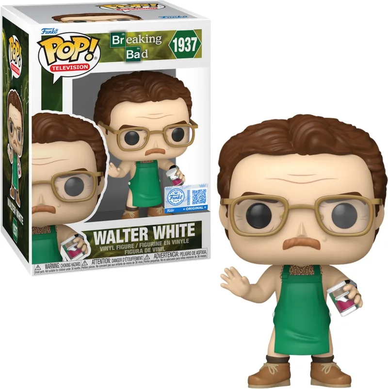 Breaking Bad POP! Television Vinyl Figure Walt in Apron - Limited Edition 9 cm POP! Figuur van Funko in Meerkleurig – productfoto