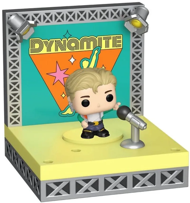 BTS Bitty POP! Stages Vinyl Figure Jimin (Dynamite) 2,5 cm Mini-Figuur - 2cm van Funko in Meerkleurig – productfoto