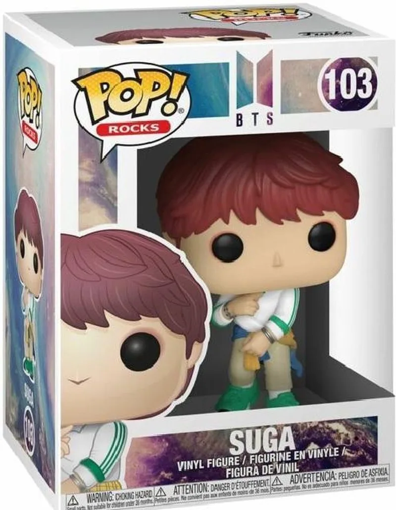 BTS Suga - #103 Verzamelfiguur van Funko in Bonte kleuren – productfoto