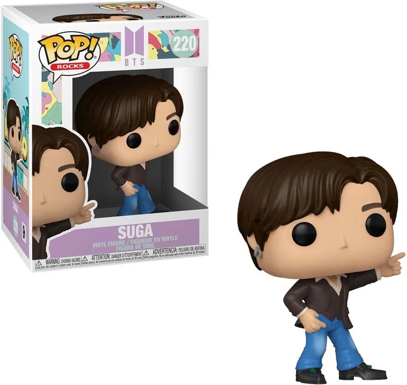 BTS Verzamelfiguur POP! Rocks Suga Dynamite 9 cm by Funko in Multicolours – product photo