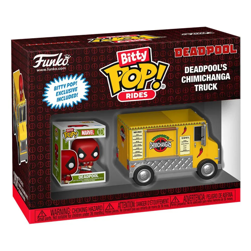 Btty Ride Deadpool Deadpool´s Chimichanga Truck Sleutelhanger van Funko – productfoto