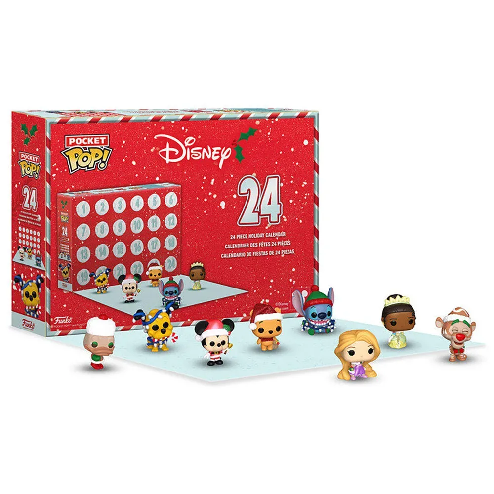 Calendrier de l'Avent Pocket Pop! Disney - 24 figurines à collectionner avant Noël - Licence officielle fra Funko – produktbillede 2 af 2