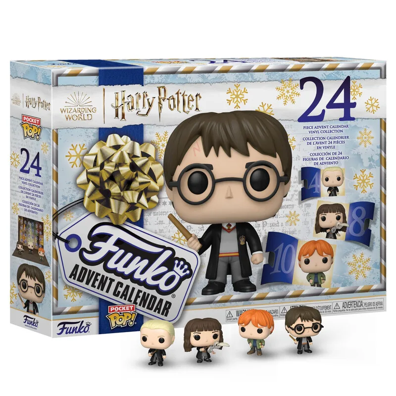 Calendrier de l'Avent Pocket Pop! Harry Potter - 24 figurines à collectionner avant Noël - Licence officielle fra Funko – produktbillede