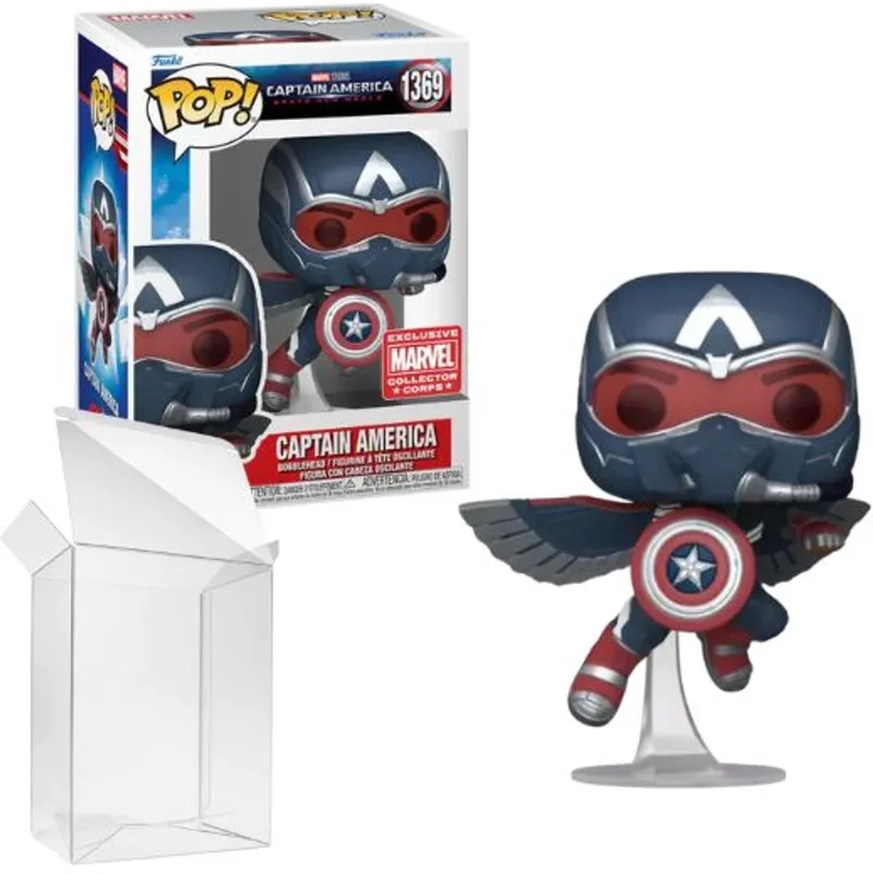 Captain America: Brave New World - Captain America #1369 Marvel Collector Corps Exclusive van Funko in Meerkleurig – productfoto