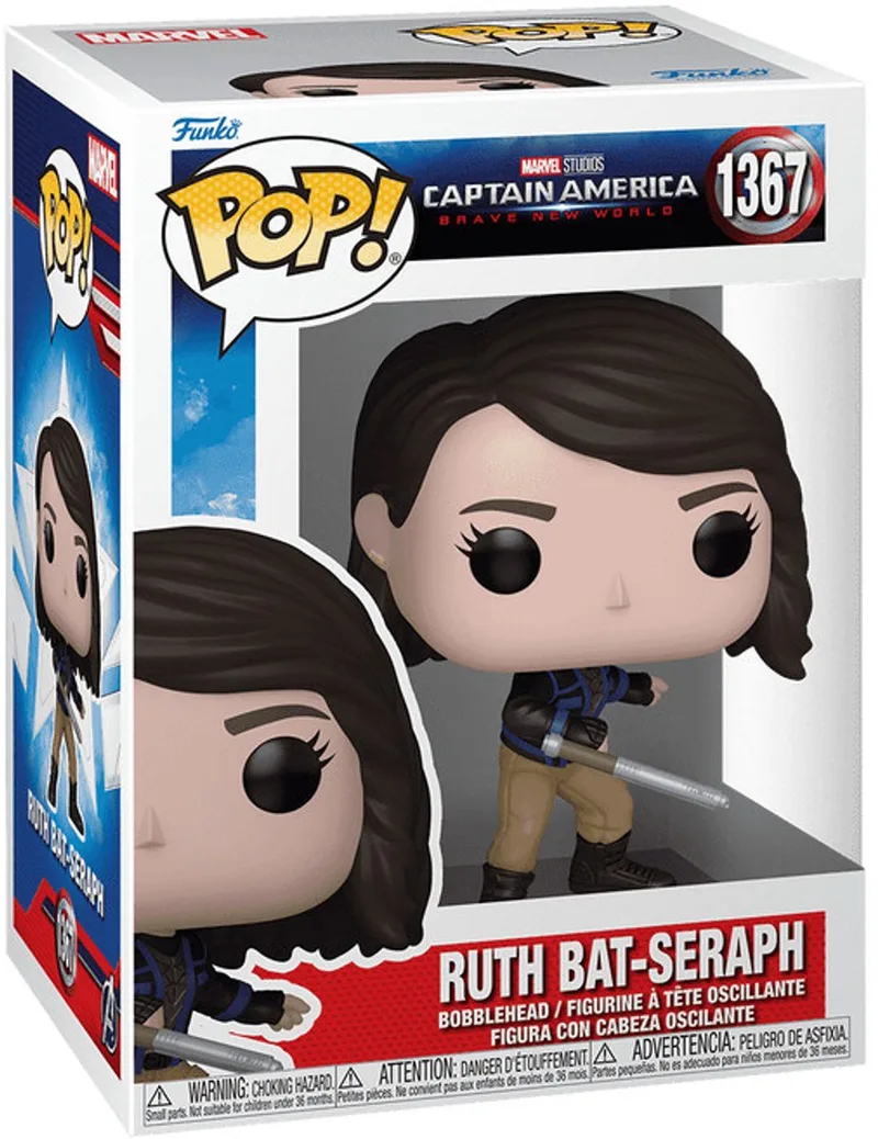 Captain America Brave New World - Ruth Bat-Seraph vinylfiguur 1367 Unisex Funko Pop! - meerkleurig - Standard van Funko in Meerkleurig – productfoto