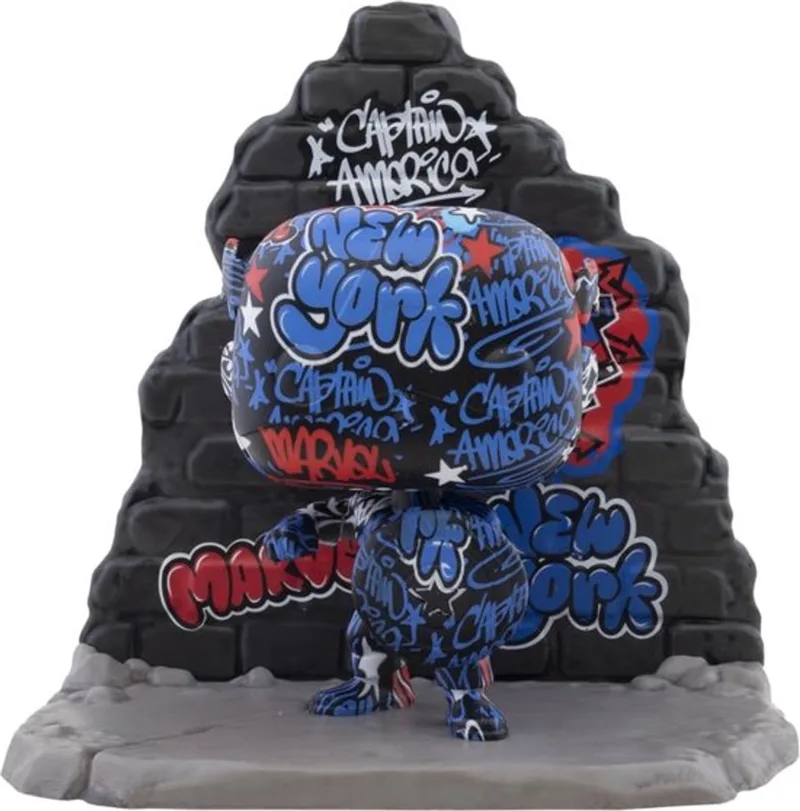 Captain America - Street Art #752 Exclusive by Funko in Multicolour – product photo