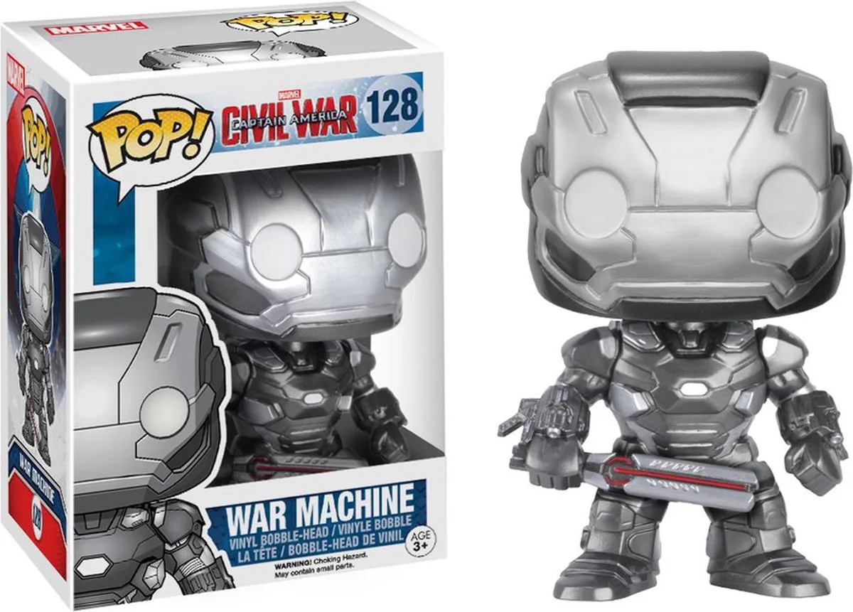 Captain America: War Machine - Verzamelfiguur van Funko in Multicolours – productfoto